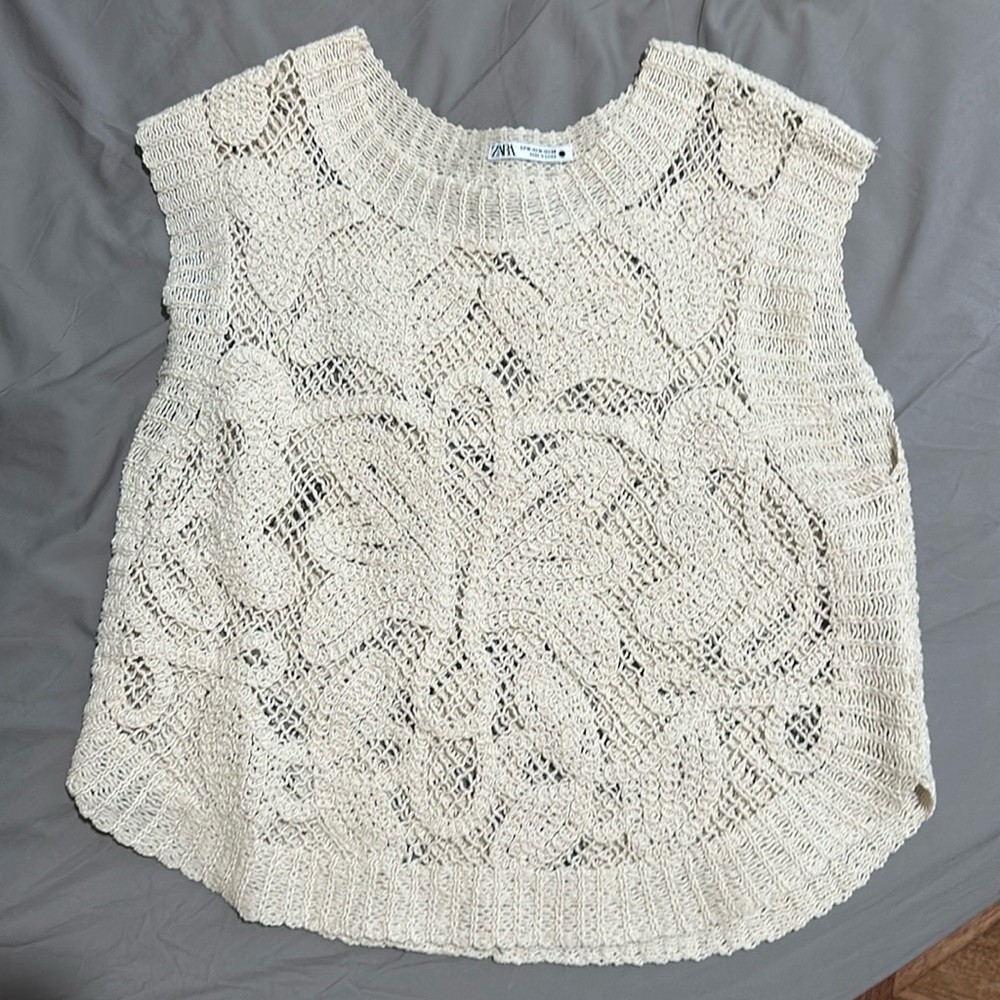 Zara knit shirt